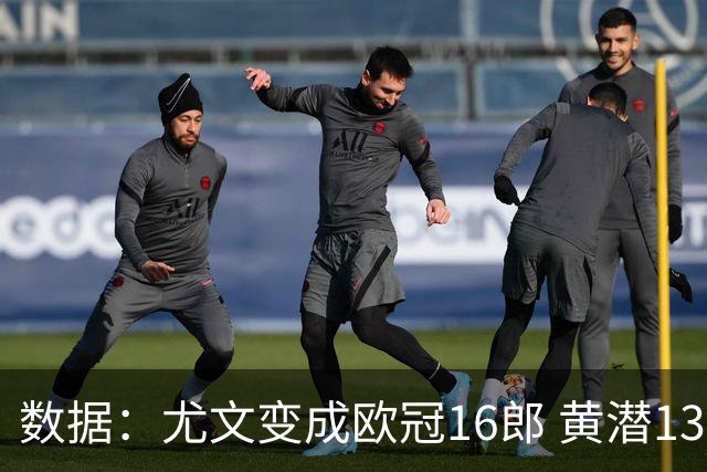 数据：尤文变成欧冠16郎 黄潜13年来首进欧冠8强